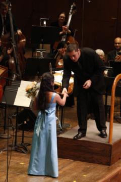 <p>With the New York Philharmonic at Avery Fisher Hall, Lincoln Center</p>